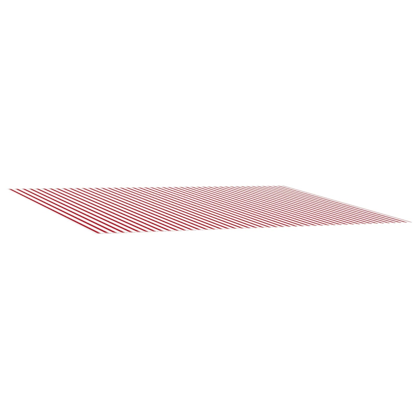 Vervangingsdoek voor zonnescherm Rood en Wit 300 x 250 cm