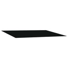 Zonneschermdoek 400x300 cm zwart polyester