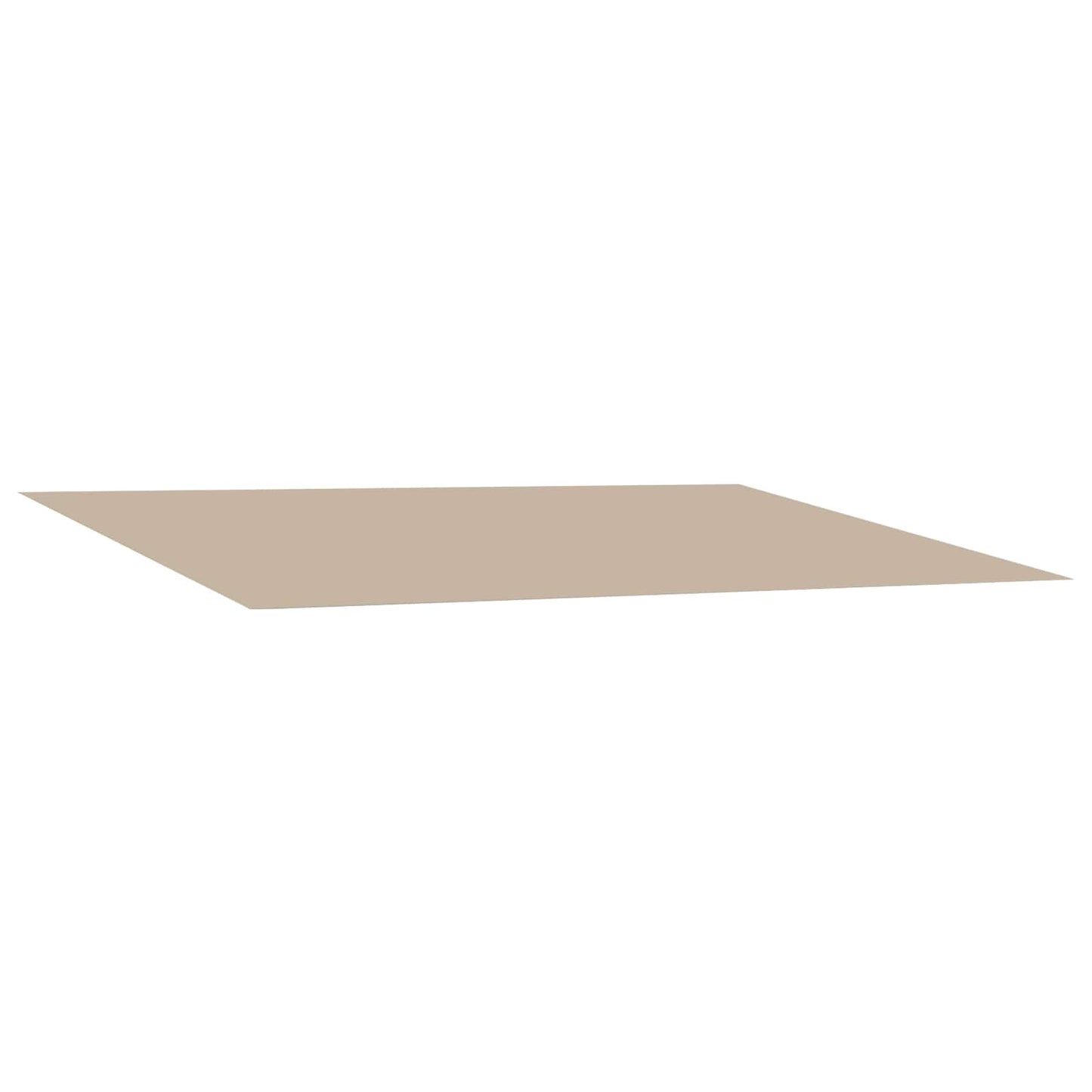 Vervangingsdoek voor zonnescherm Beige 600 × 350 cm Polyester