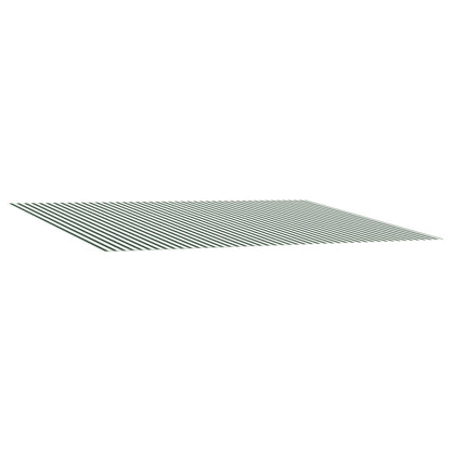 Vervangingsdoek voor zonnescherm Groen en Wit 300 x 250 cm