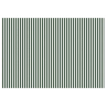 Vervangingsdoek voor zonnescherm Groen en Wit 400 × 350 cm