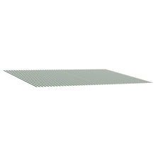 Vervangingsdoek voor zonnescherm Groen en Wit 450 × 350 cm
