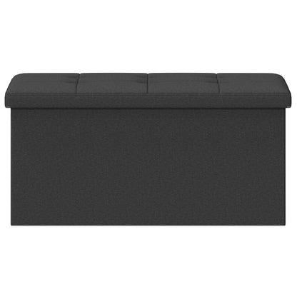 Vouwbare Opbergbank Donkergrijs 180 kg 80 L 77 x 38 x 38 cm