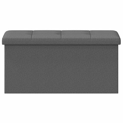 Vouwbare Opbergbank Lichtgrijs 180 kg 80 L 77 x 38 x 38 cm