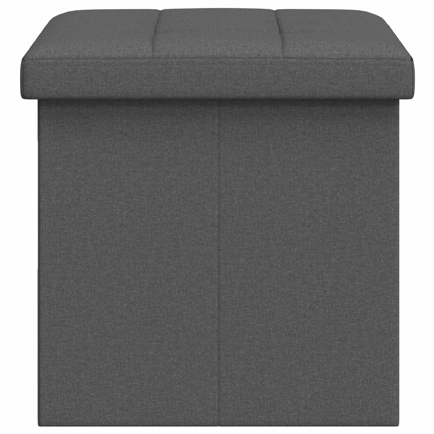 Vouwbare Opbergbank Lichtgrijs 180 kg 80 L 77 x 38 x 38 cm