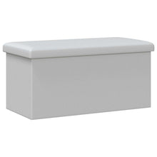 Vouwbare Opbergbank Wit 180 kg 80 L 77 x 38 x 38 cm PVC