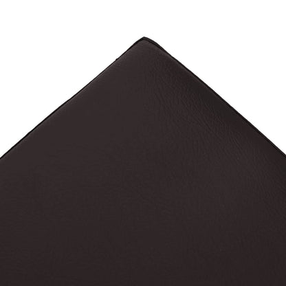 Vouwbare Opbergbank Bruin 180 kg 80 L 77 x 38 x 38 cm PVC
