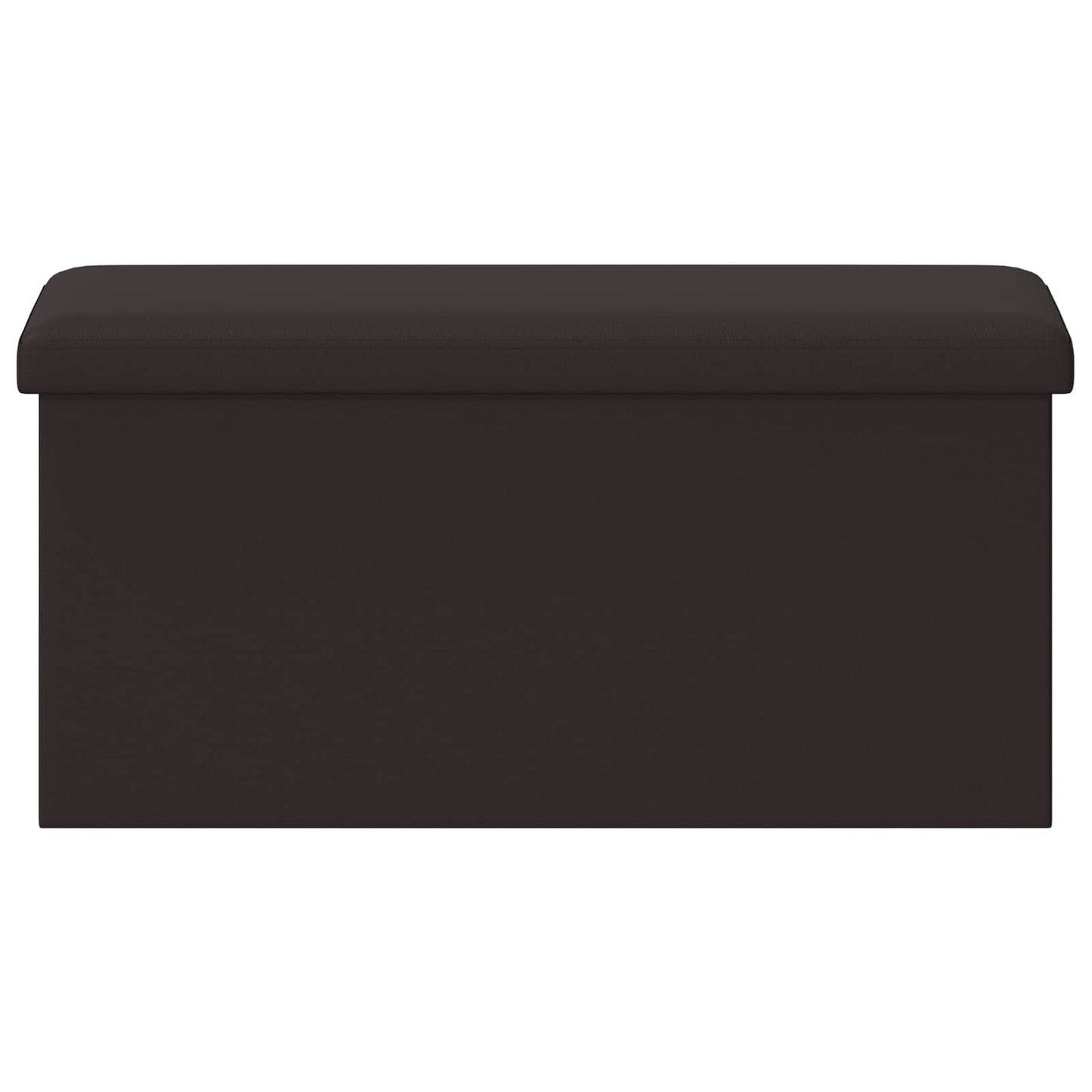 Vouwbare Opbergbank Bruin 180 kg 80 L 77 x 38 x 38 cm PVC
