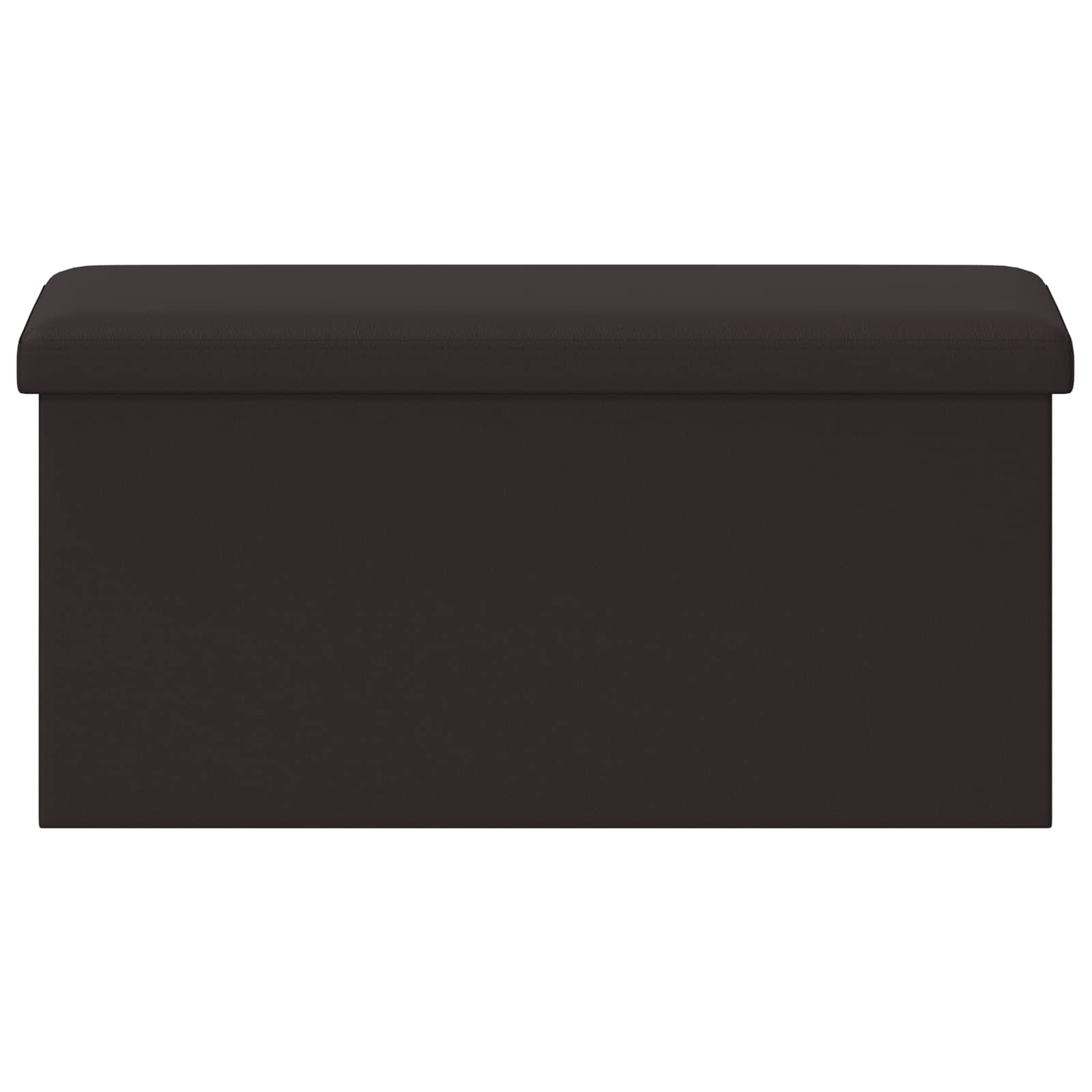 Vouwbare Opbergbank Bruin 180 kg 80 L 77 x 38 x 38 cm PVC
