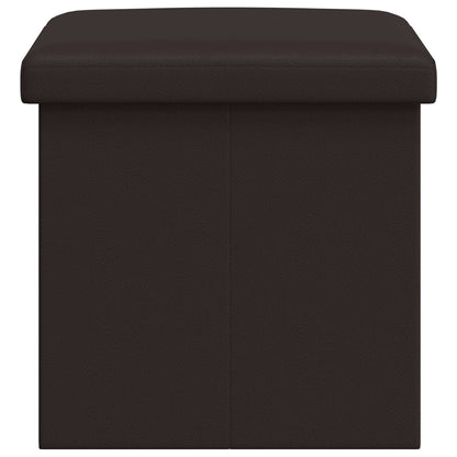 Vouwbare Opbergbank Bruin 180 kg 80 L 77 x 38 x 38 cm PVC