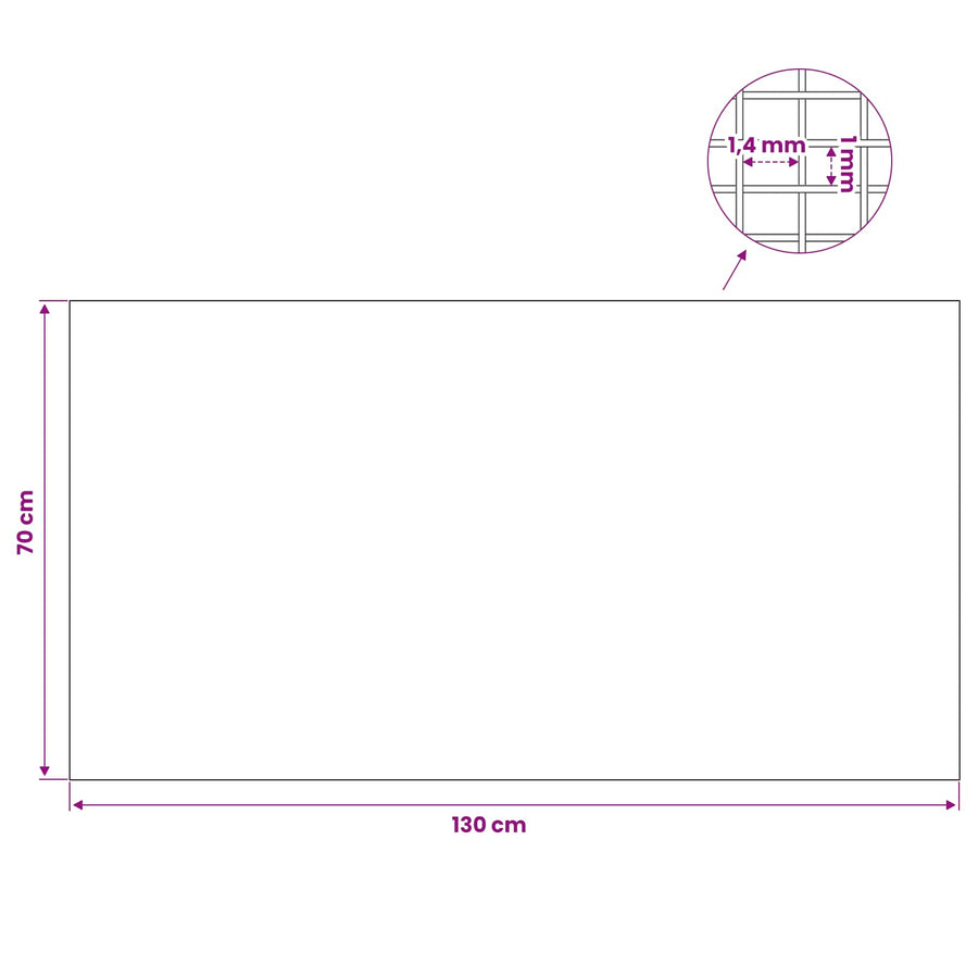 Lichtschachtdeksel met clips 2 st 70 x 130 cm RVS 201 zilver