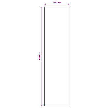 Vloerkleedloper LESAKA kleurrijk 100 x 400 cm Diamantvelours