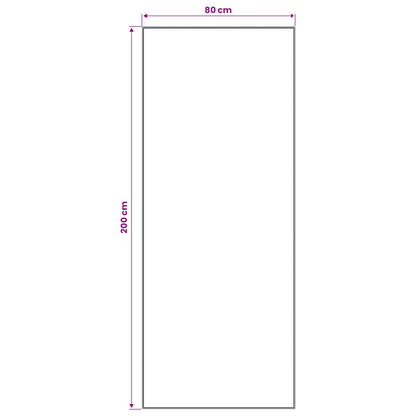 Vloerkleedloper ORIZ 1150 gsm Grijs en Wit 100% polyestervilt