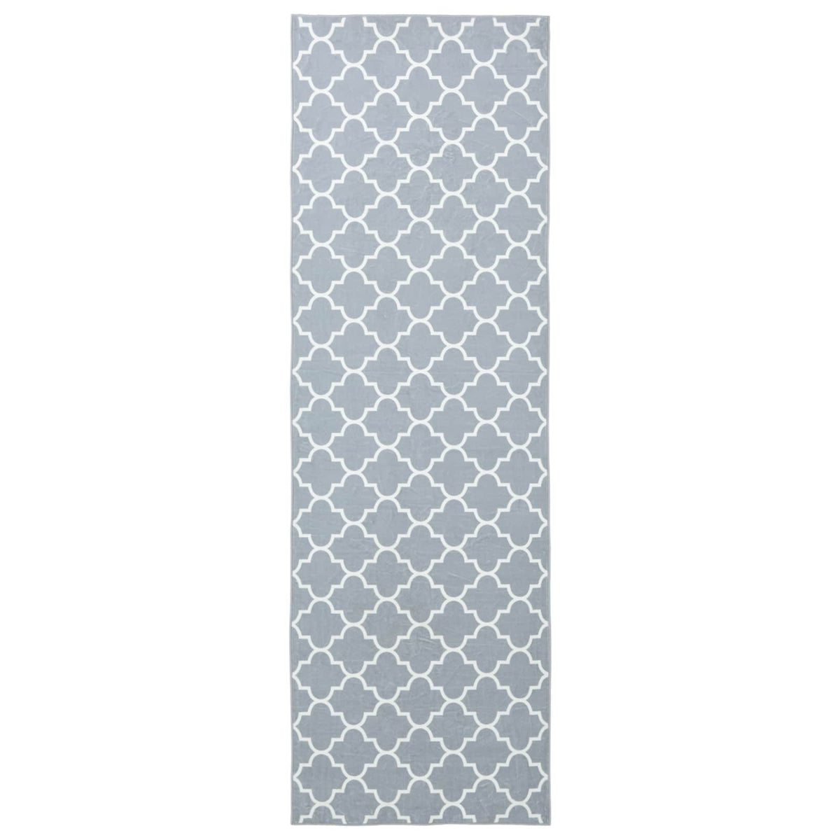 Vloerkleedloper ORIZ 1150 gsm Grijs en Wit 100% polyestervilt