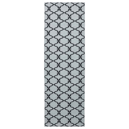 Vloerkleedloper ORIZ 1150 gsm Zwart gaaspatroon