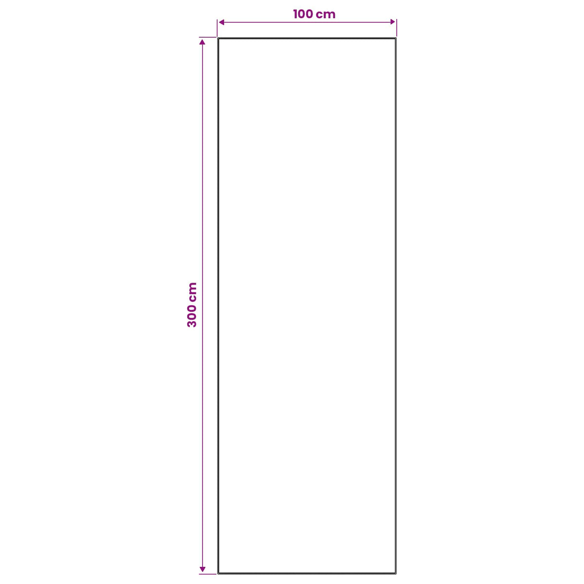 Vloerkleedloper ORIZ 1150 gsm Zwart gaaspatroon