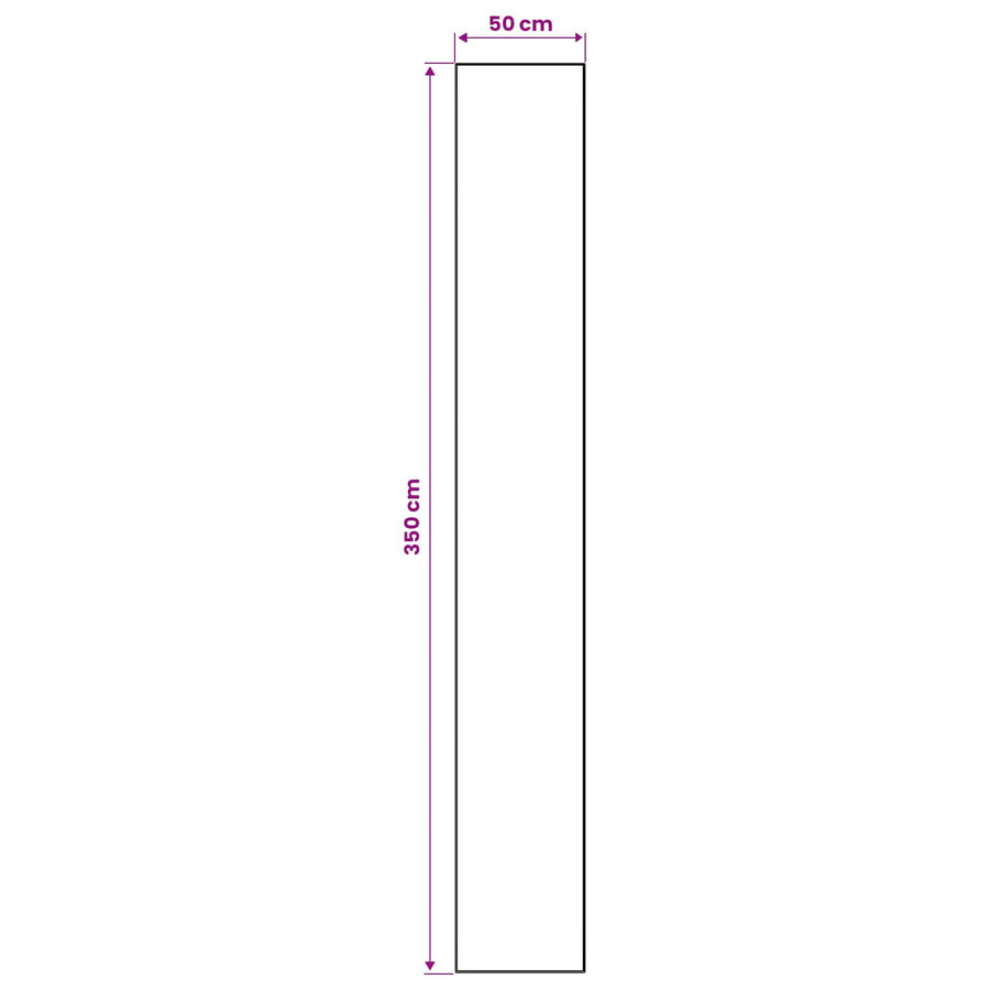 Vloerkleedloper ORIZ 1150 gsm Blauw 100% polyestervilt