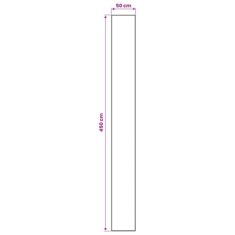 Vloerkleedloper ORIZ 1150 gsm Blauw 100% polyestervilt