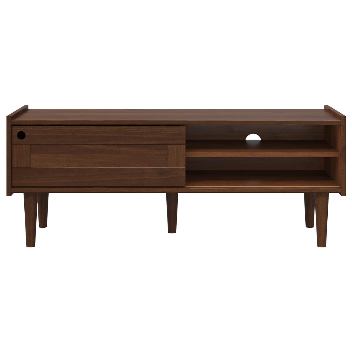 Tv-meubel BILBAO 114 x 40 x 45 cm Donkerkaramel