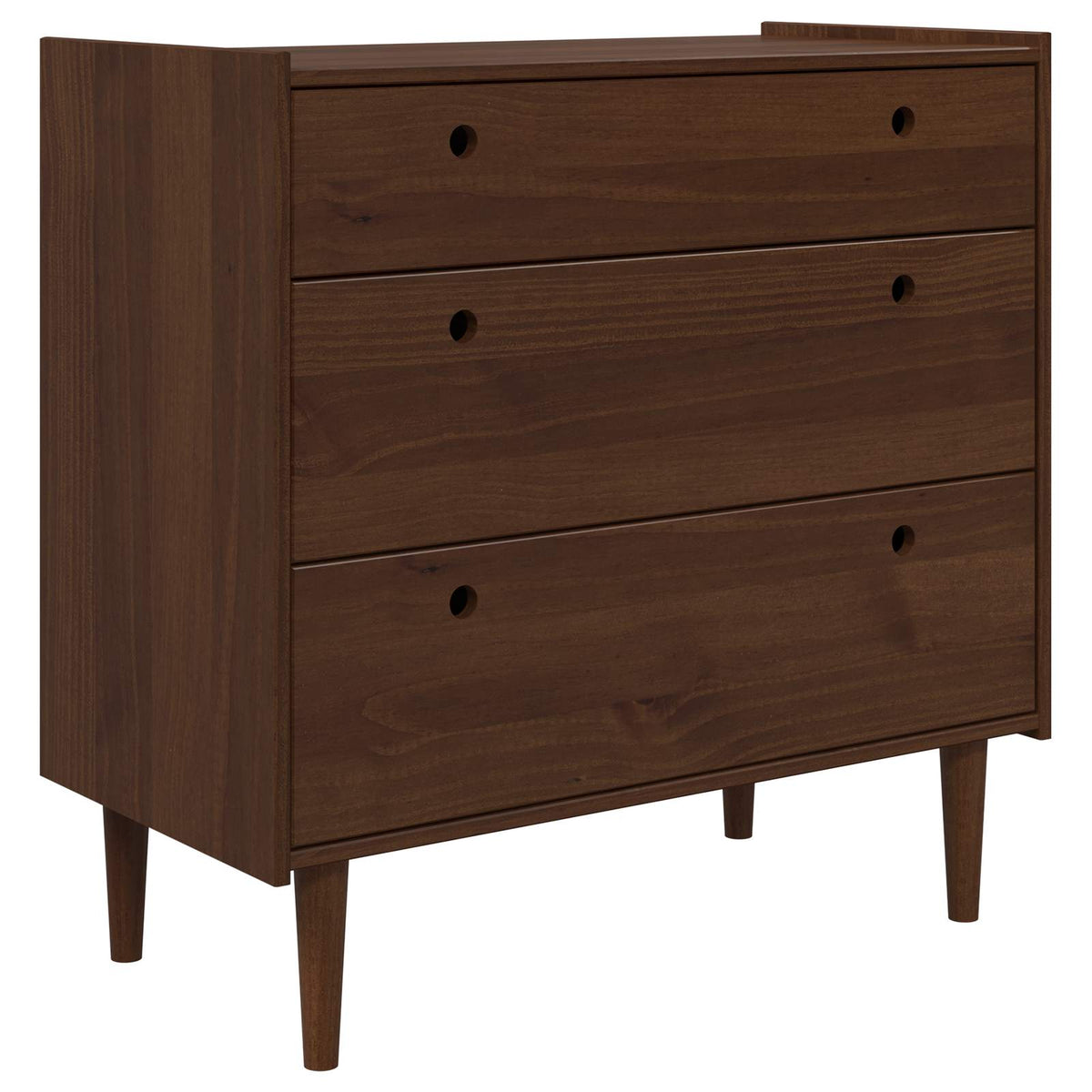 Ladekast BILBAO Donkerkaramel 90 x 45 x 89 cm