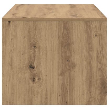 Salontafel Artisanaal eiken 90 x 50 x 41,5 cm Bewerkt hout