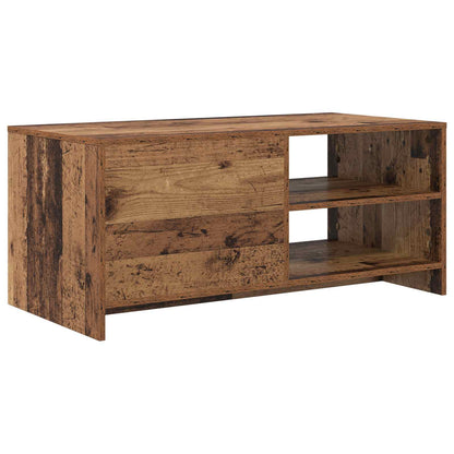 Salontafel Eikenhout 102 x 50 x 45 cm Bewerkt hout