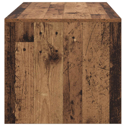 Salontafel Eikenhout 102 x 50 x 45 cm Bewerkt hout