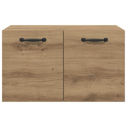 Wandkast 60 x 36,5 x 35 cm Bewerkt hout Artisanaal eiken