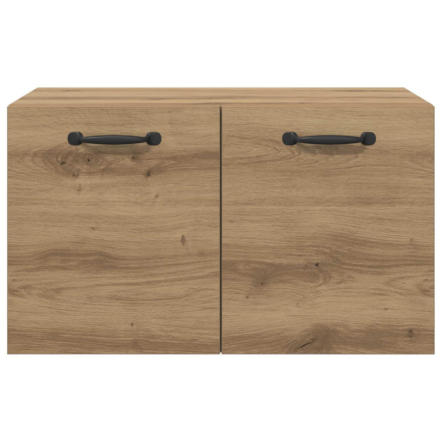 Wandkast 60 x 36,5 x 35 cm Bewerkt hout Artisanaal eiken
