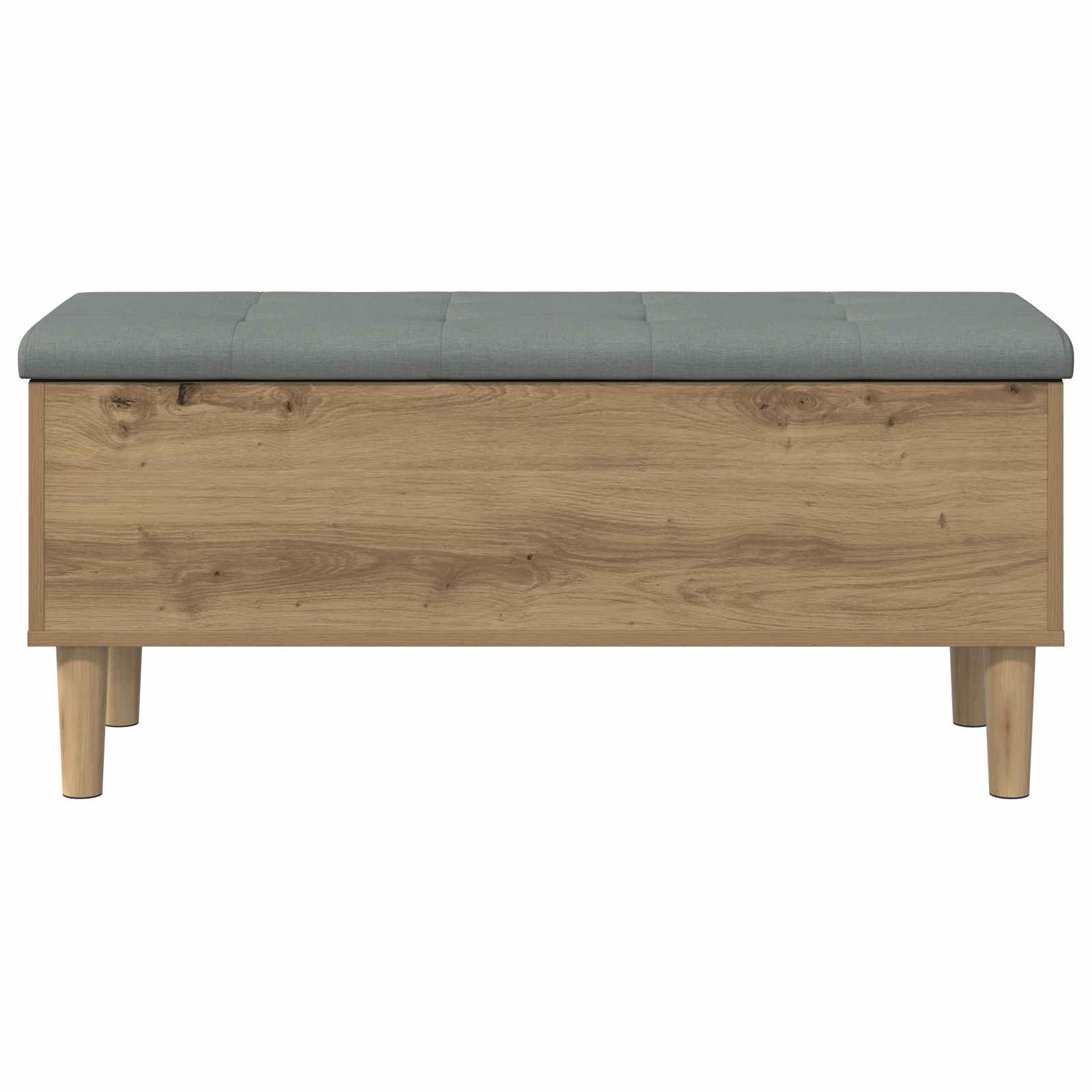Opbergbank met kussen Artisan eiken 102 x 42 x 46 cm