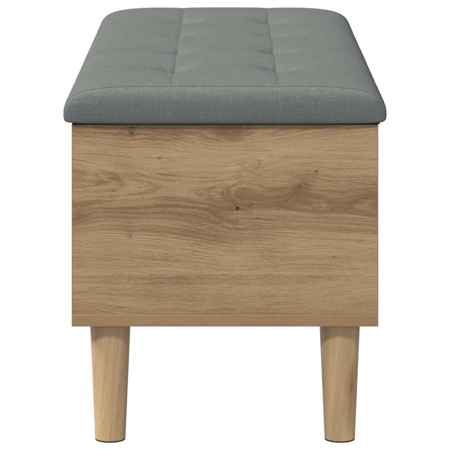 Opbergbank met kussen Artisan eiken 102 x 42 x 46 cm