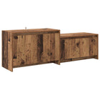 Tv-meubel 147x35x50 cm eikenhout