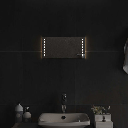 LED Badkamer Spiegel Doorzichtig 40 x 20 cm gehard glas