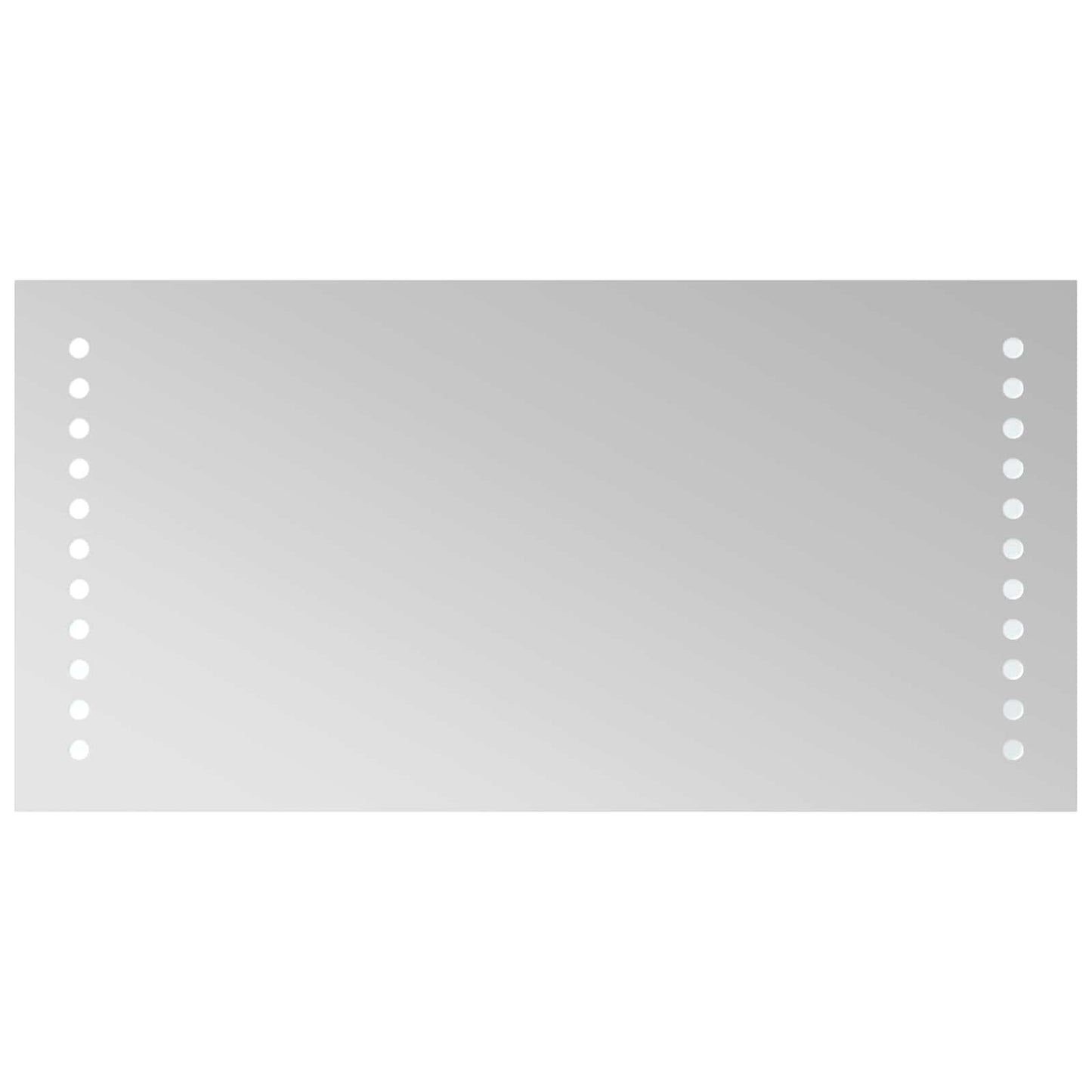 LED Badkamer Spiegel Doorzichtig 40 x 20 cm gehard glas