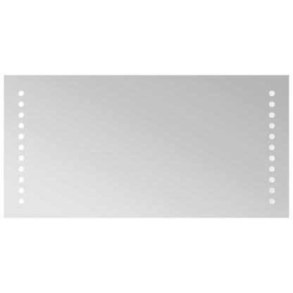 LED Badkamer Spiegel Doorzichtig 40 x 20 cm gehard glas