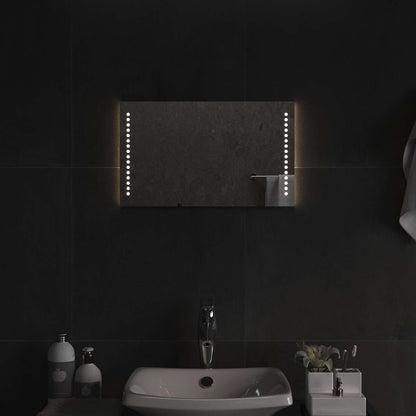 LED Badkamer Spiegel Doorzichtig 50 x 30 cm gehard glas