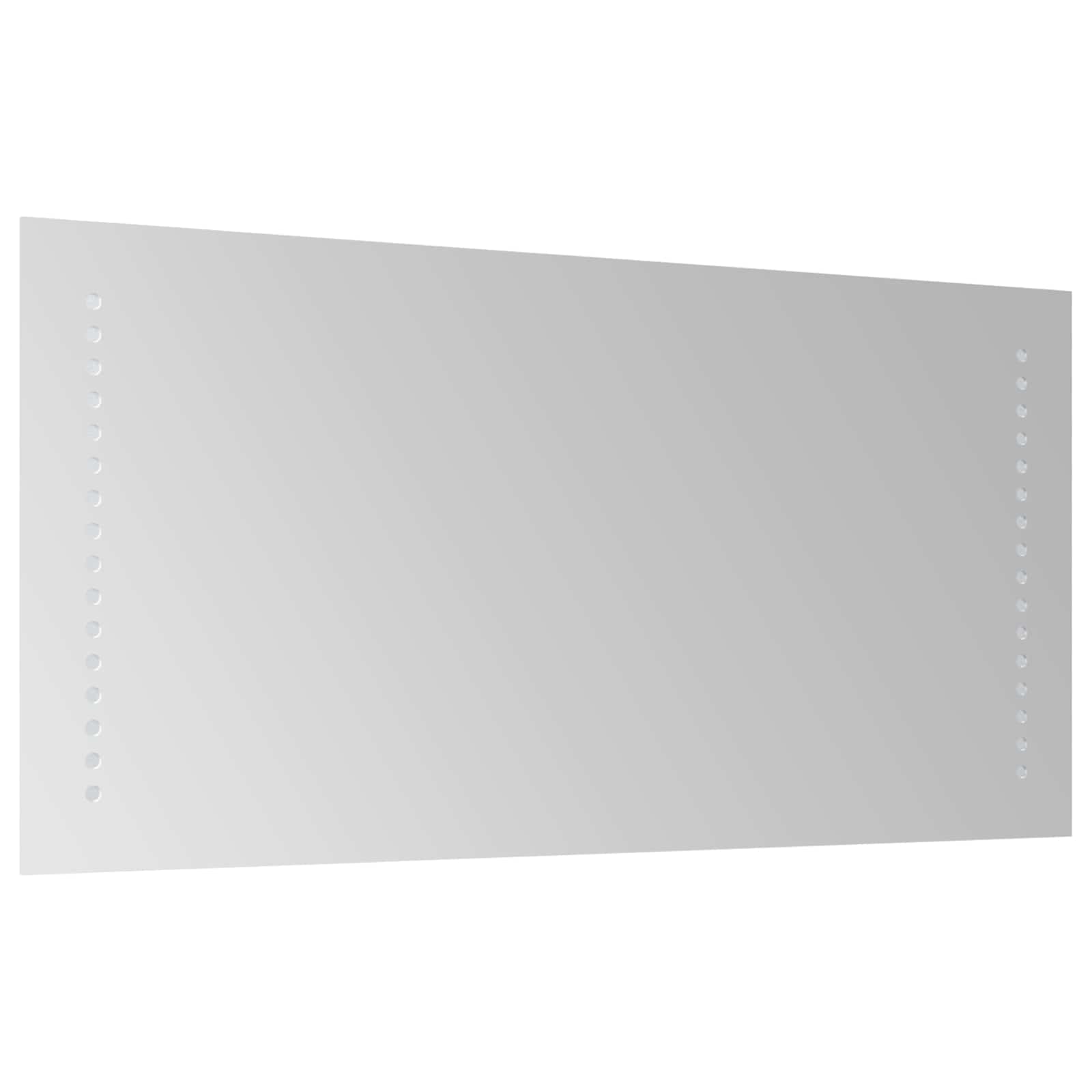 LED Badkamer Spiegel Doorzichtig 60 x 30 cm gehard glas