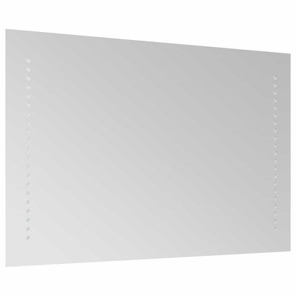 LED Badkamer Spiegel Doorzichtig 60 x 40 cm gehard glas