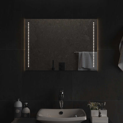 LED Badkamer Spiegel Doorzichtig 70 x 50 cm gehard glas