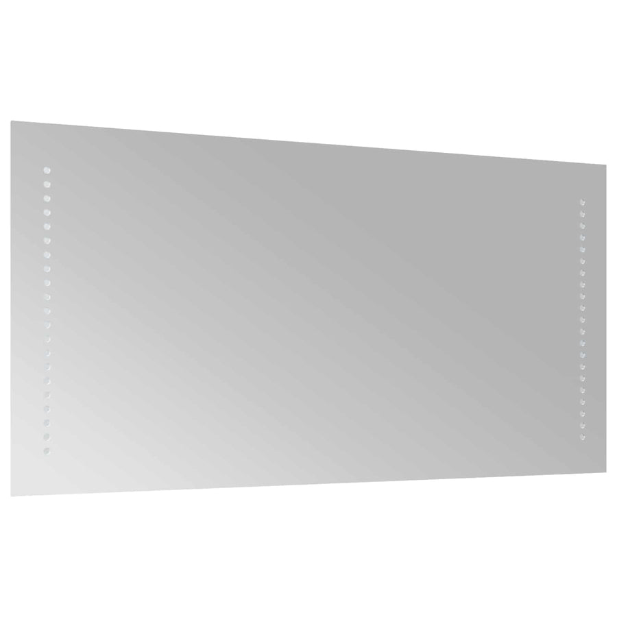 LED Badkamer Spiegel Doorzichtig 80 x 40 cm gehard glas