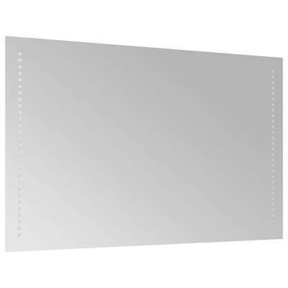 LED Badkamer Spiegel Doorzichtig 80 x 50 cm gehard glas