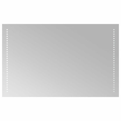 LED Badkamer Spiegel Doorzichtig 80 x 50 cm gehard glas