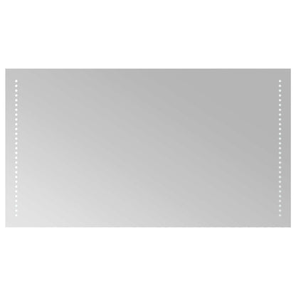 LED Badkamer Spiegel Doorzichtig 90 x 50 cm gehard glas
