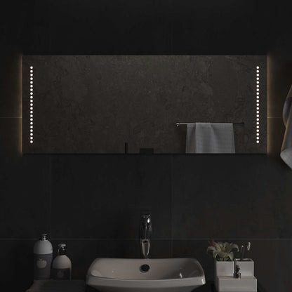 LED Badkamer Spiegel Doorzichtig 100 x 40 cm gehard glas