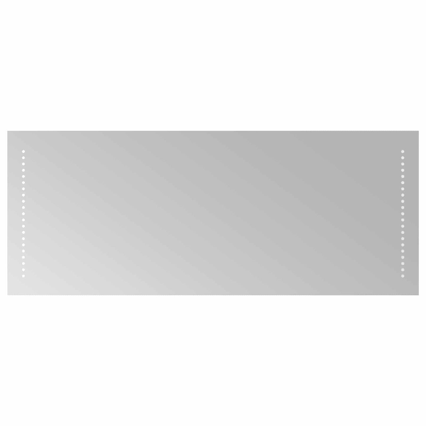 LED Badkamer Spiegel Doorzichtig 100 x 40 cm gehard glas