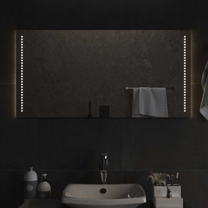 LED Badkamer Spiegel Doorzichtig 100 x 50 cm gehard glas