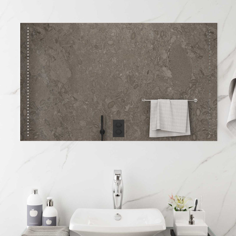 LED Badkamer Spiegel Doorzichtig 100 x 60 cm gehard glas