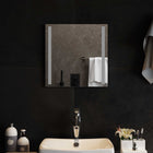 LED Badkamer Spiegel Transparant 40 x 40 cm gehard glas