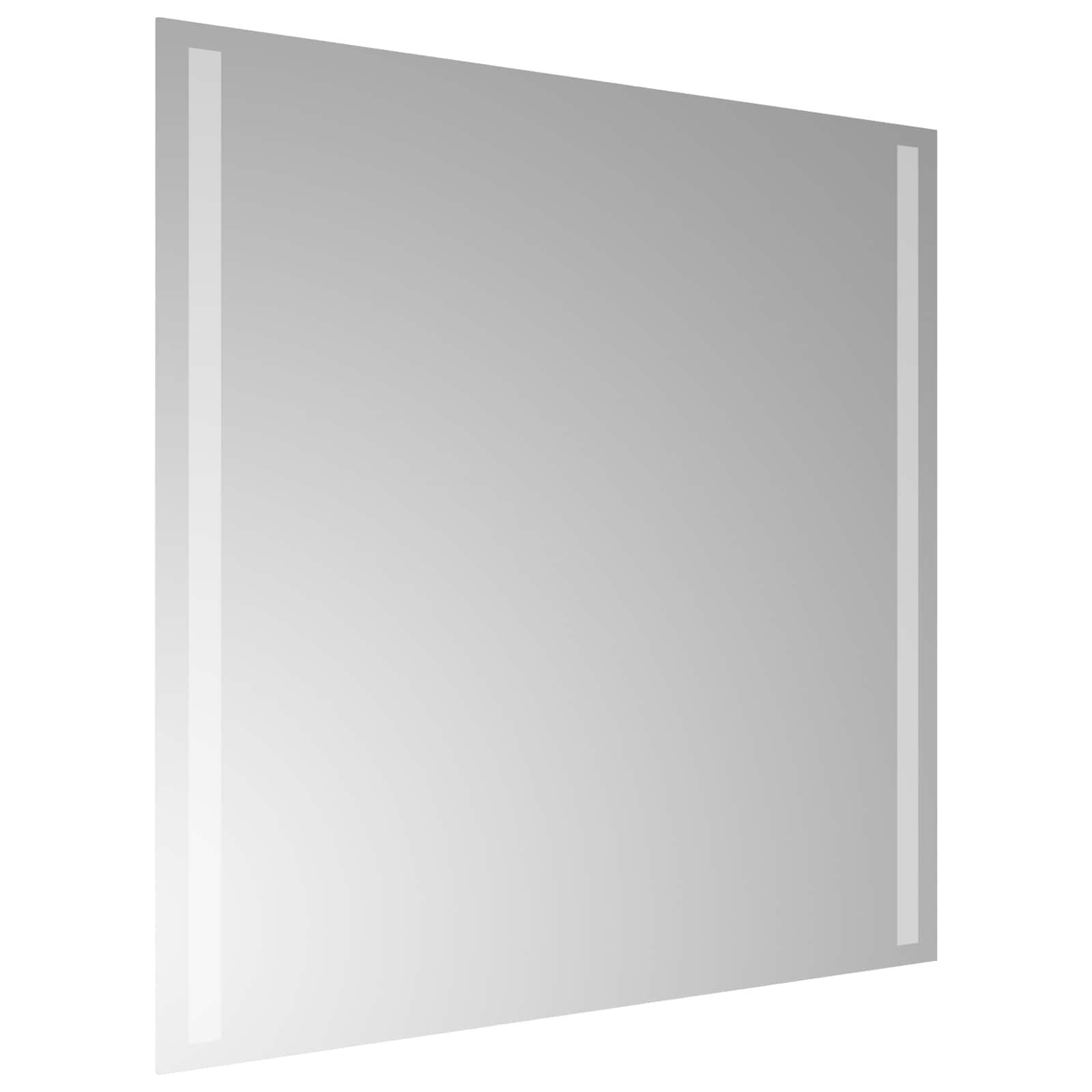 LED Badkamer Spiegel Transparant 60 x 60 cm gehard glas