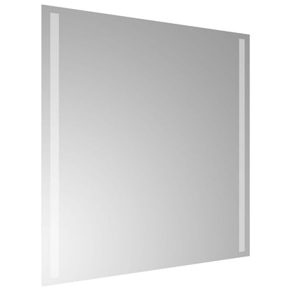 LED Badkamer Spiegel Transparant 60 x 60 cm gehard glas